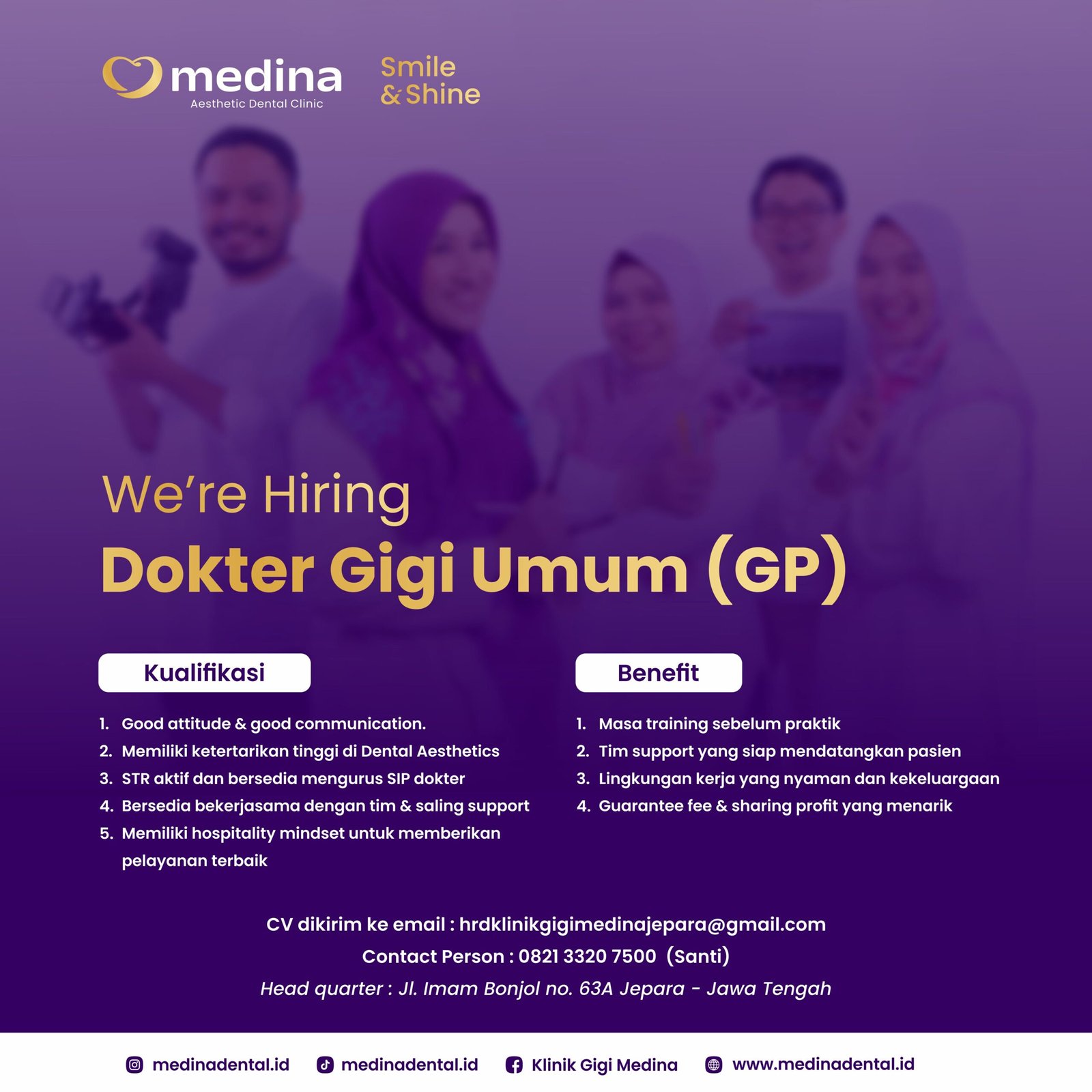 LOKER DOKTER GIGI