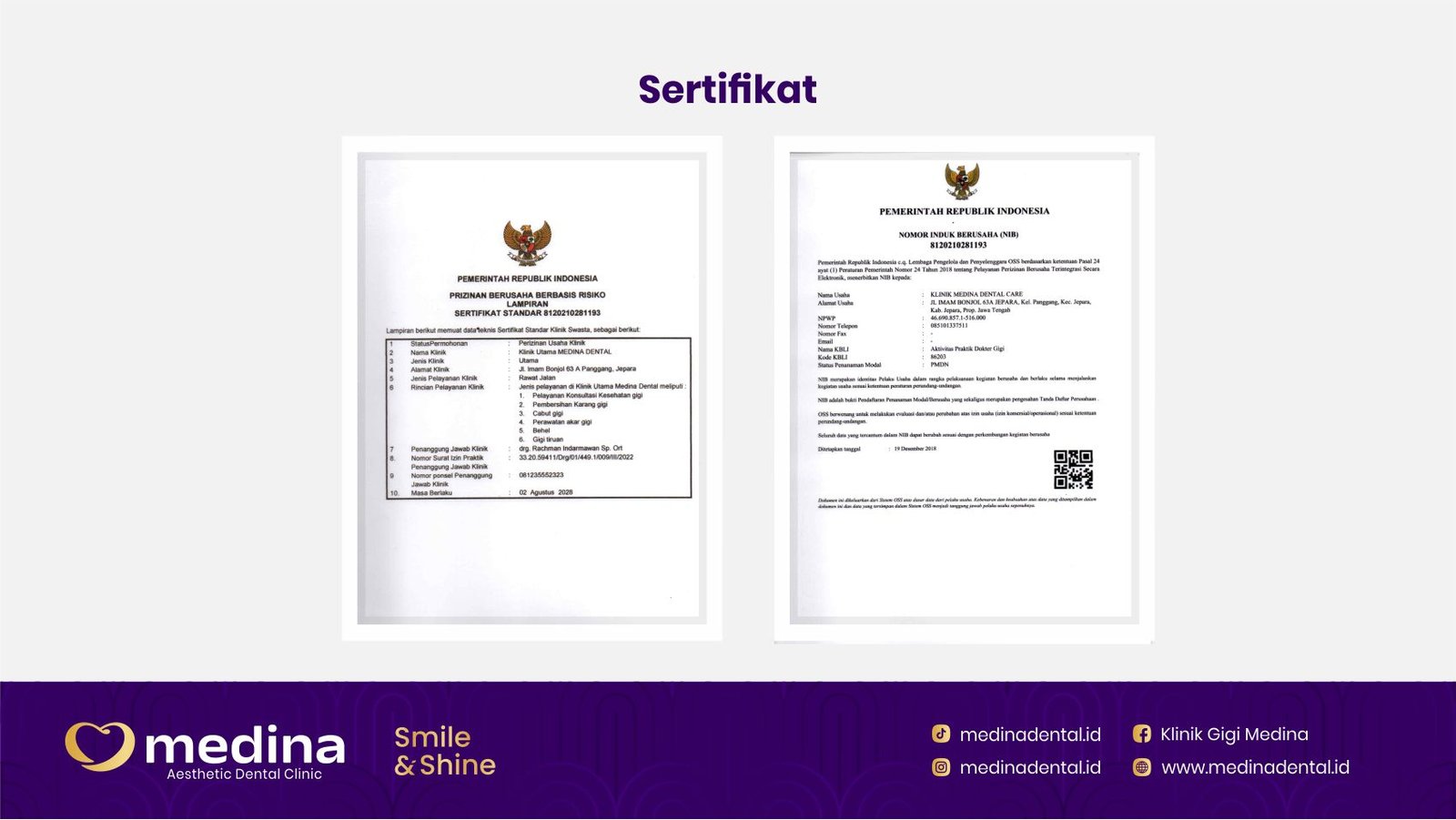 klinik gigi jepara medina