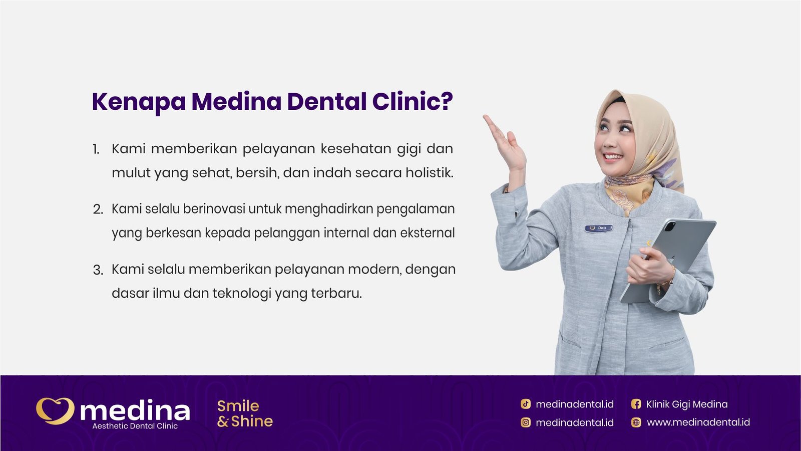 COMPANY PROFIL MEDINA DENTAL CLINIC